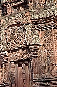 Banteay Srei temple - doors of the central buildings